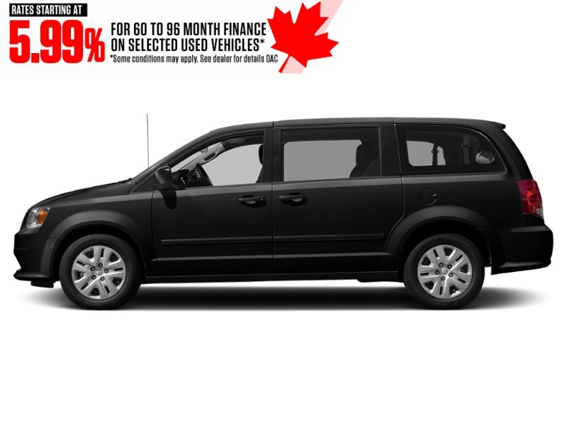 2020 Dodge Grand Caravan Premium Plus 2WD Brilliant Black Crystal Pearl  Shot 3