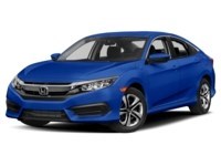 2017 Honda Civic 4dr CVT LX Aegean Blue Metallic  Shot 10