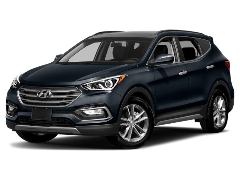 2018 Hyundai Santa Fe Sport 2.0T Limited AWD Nightfall Blue  Shot 4