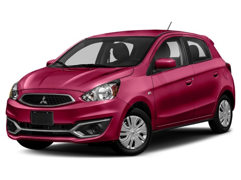 2018 Mitsubishi Mirage ES CVT Wine Red  Shot 4