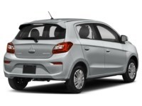 2018 Mitsubishi Mirage ES CVT Starlight Silver  Shot 5