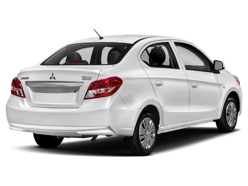 2017 Mitsubishi Mirage G4 ES CVT Pearl White  Shot 6
