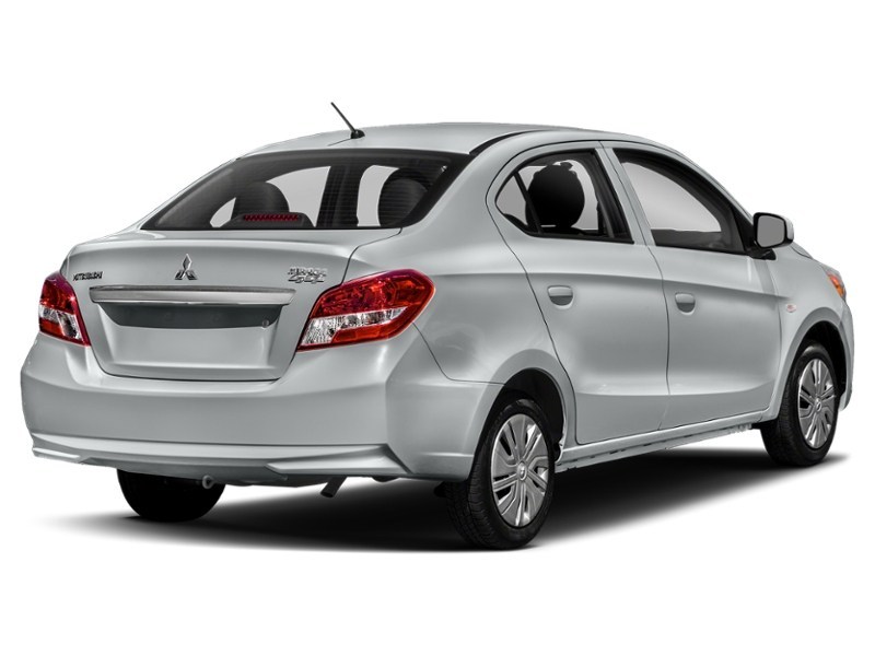 2017 Mitsubishi Mirage G4 ES CVT Starlight Silver  Shot 12