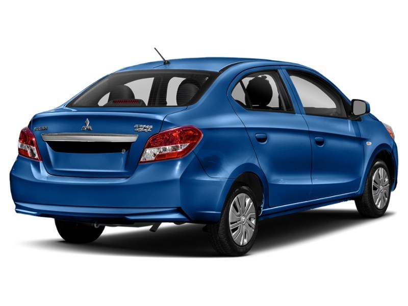 2017 Mitsubishi Mirage G4 ES CVT Sapphire Blue  Shot 26