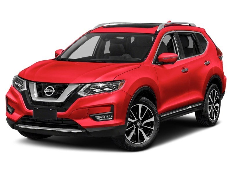 2017 Nissan Rogue AWD 4dr SL Platinum Palatial Ruby Metallic  Shot 4