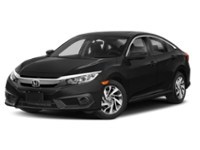 2018 Honda Civic EX CVT Crystal Black Pearl  Shot 1