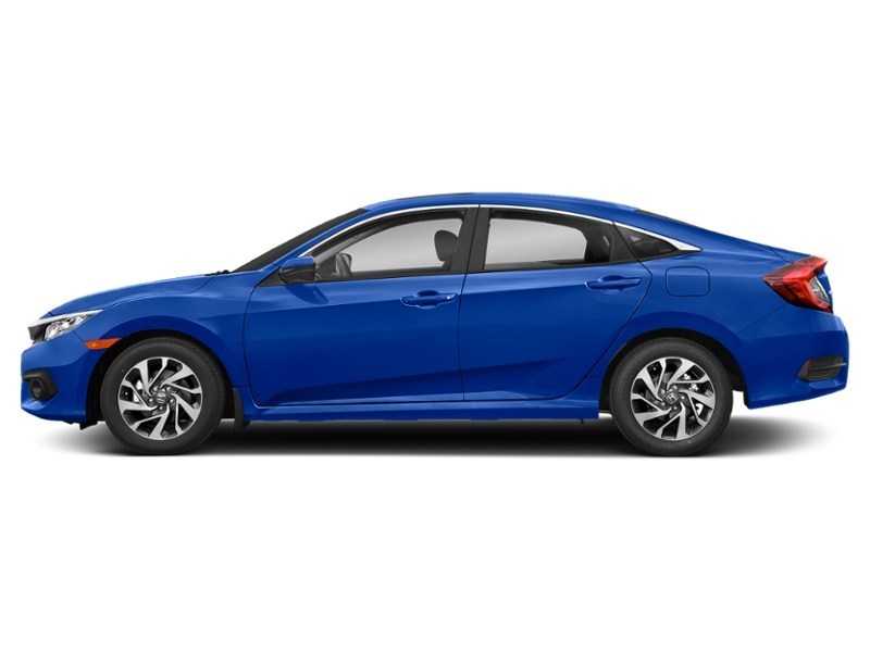 2018 Honda Civic EX CVT Aegean Blue Metallic  Shot 9