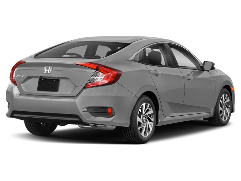 2018 Honda Civic EX CVT Lunar Silver Metallic  Shot 26