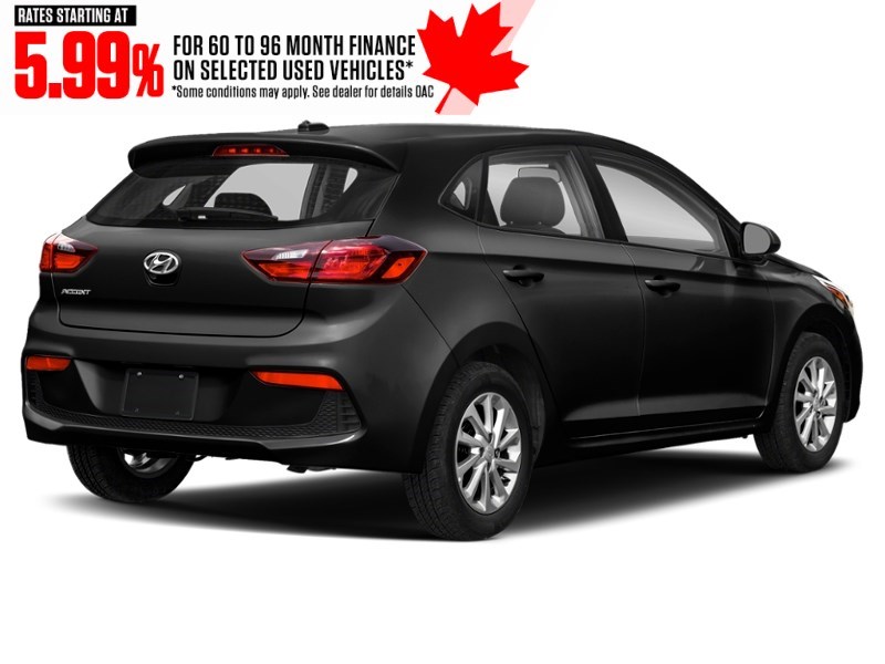 2019 Hyundai Accent 5 Door Preferred Auto Aurora Black Pearl  Shot 6