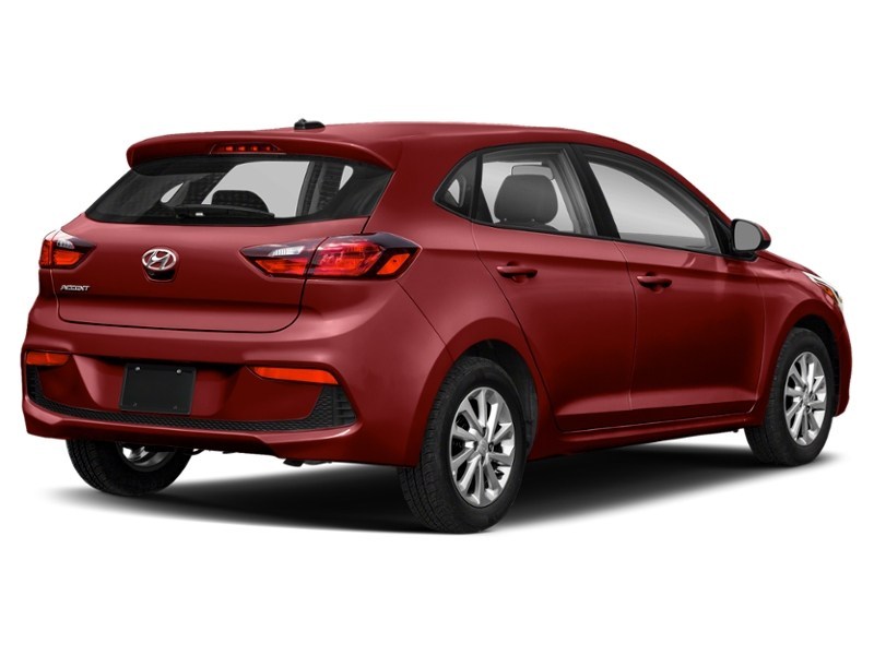 2019 Hyundai Accent 5 Door Preferred Auto Fiery Red  Shot 20
