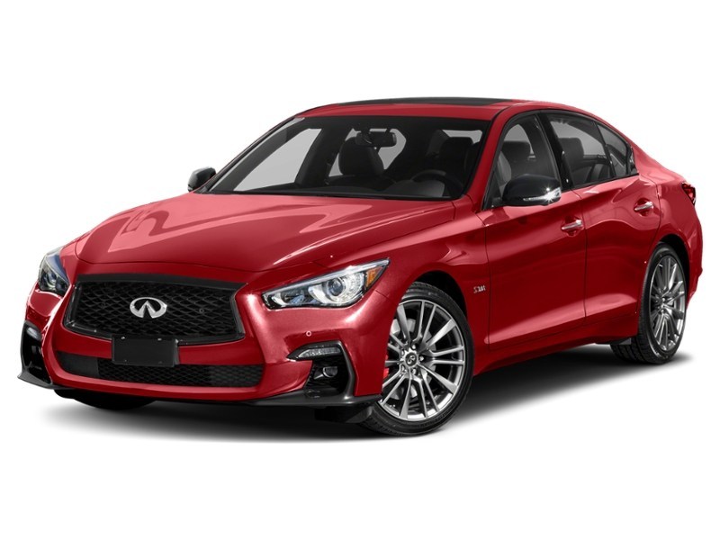 2019 INFINITI Q50 RED SPORT 400 AWD *Ltd Avail* Dynamic Sunstone Red Triple Clearcoat  Shot 4