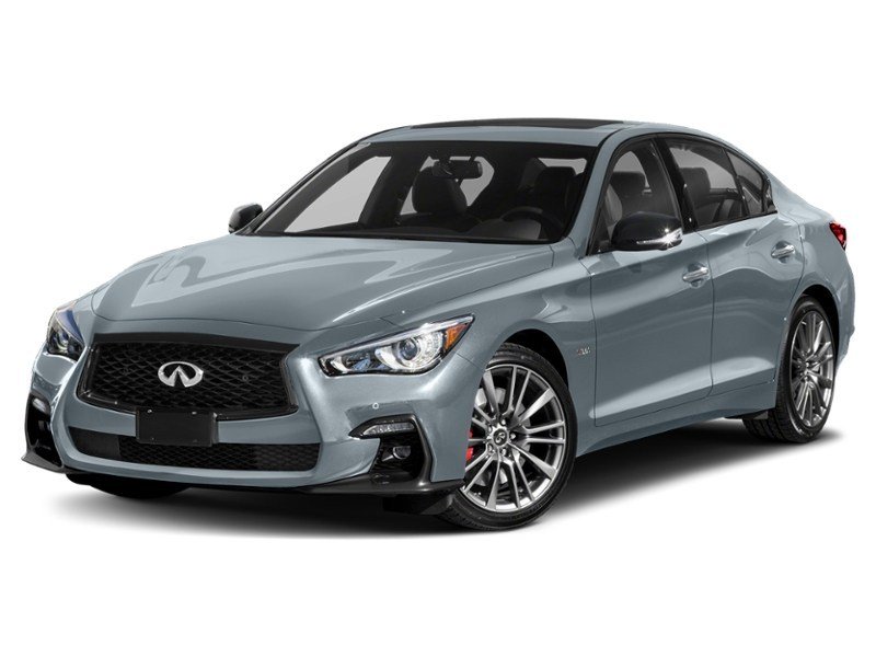2018 INFINITI Q50 3.0t Signature Edition Hagane Blue Metallic  Shot 4
