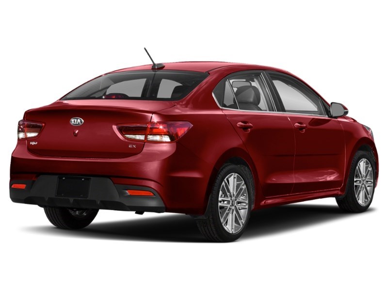 2018 Kia Rio EX Auto Radiant Red Metallic  Shot 30