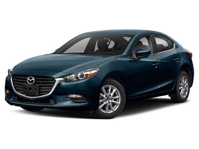 2018 Mazda Mazda3 SE Auto Deep Crystal Blue Mica  Shot 4