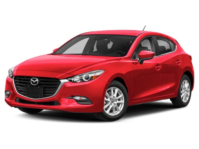 2018 Mazda Mazda3 Sport GS Manual Soul Red Metallic  Shot 1