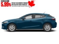 2018 Mazda Mazda3 Sport GS Auto Eternal Blue Mica  Shot 5