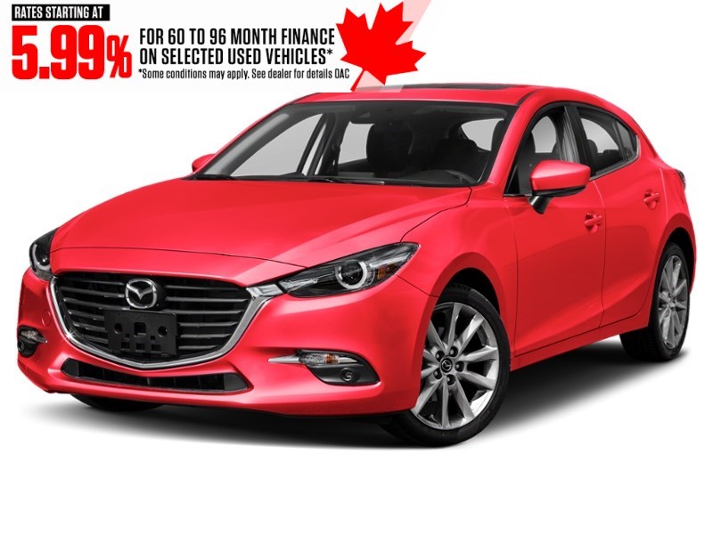 2018 Mazda Mazda3 Sport GT Auto Soul Red Metallic  Shot 4