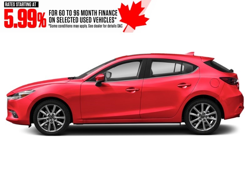 2018 Mazda Mazda3 Sport GT Auto Soul Red Metallic  Shot 5