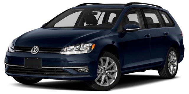 2019 Volkswagen Golf SportWagen Night Blue Metallic [Blue]