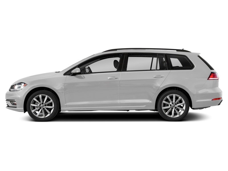 2018 Volkswagen Golf SportWagen Trendline Manual White Silver Metallic  Shot 53