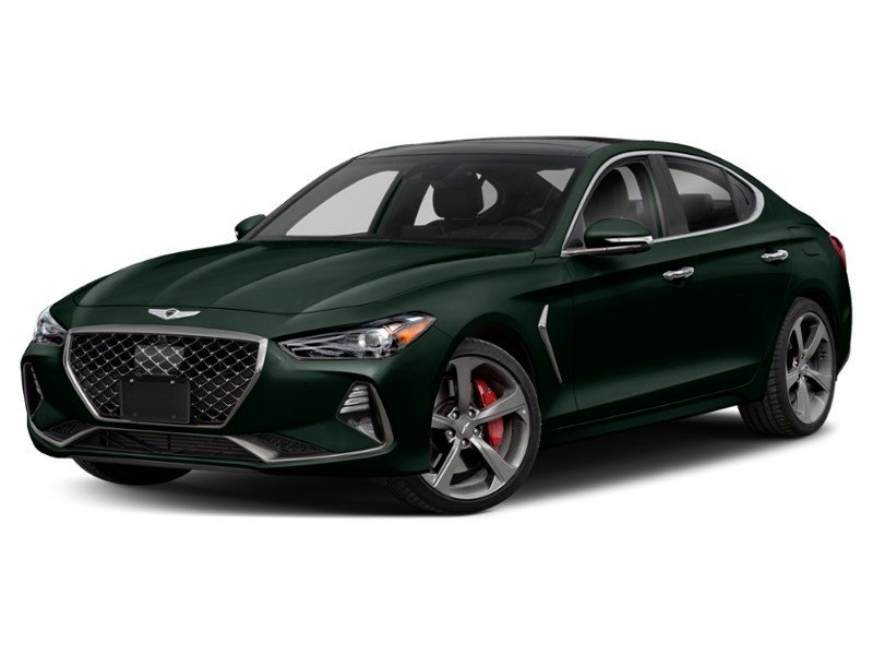 2019 Genesis G70 2.0T Elite Nurburg Green Metallic  Shot 1