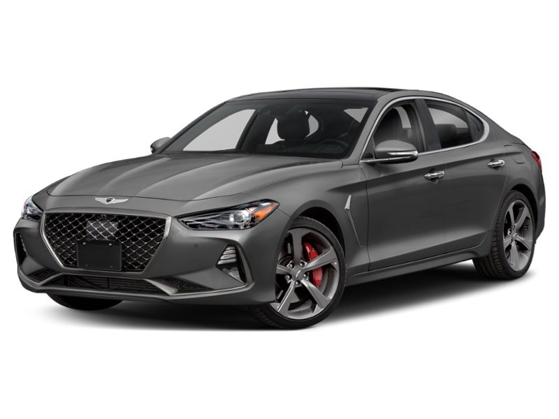 2019 Genesis G70 3.3T Sport Himalayan Grey Metallic  Shot 4