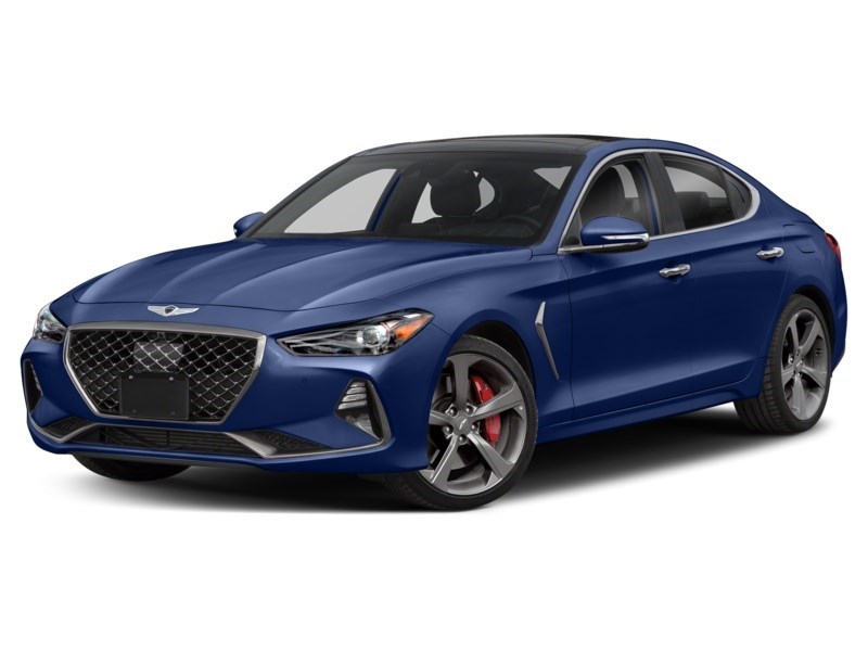 2021 Genesis G70 2.0T Elite Mallorca Blue  Shot 16