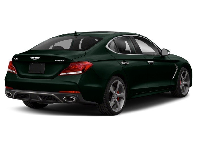 2019 Genesis G70 2.0T Elite Nurburg Green Metallic  Shot 2