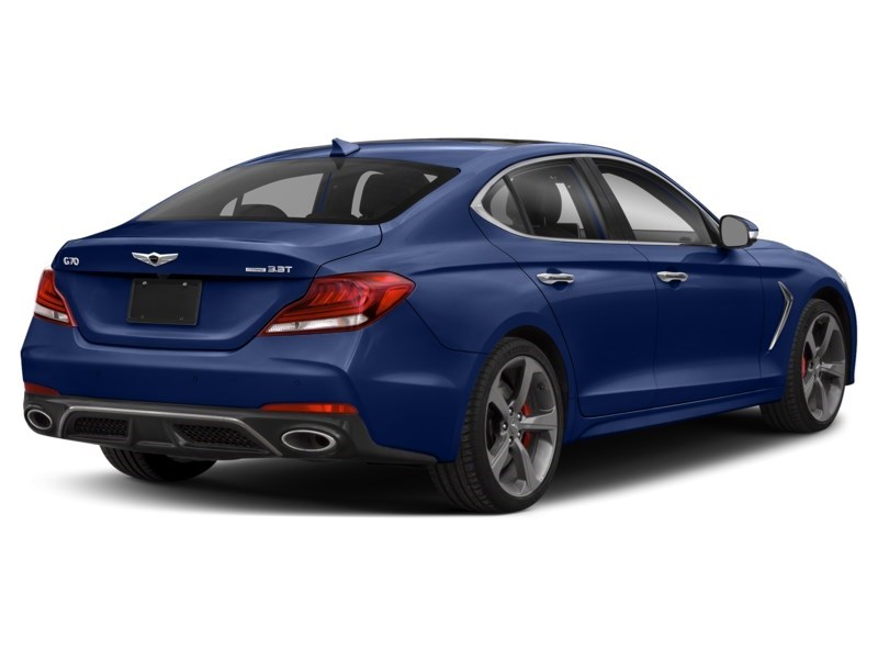 2021 Genesis G70 2.0T Elite Mallorca Blue  Shot 14