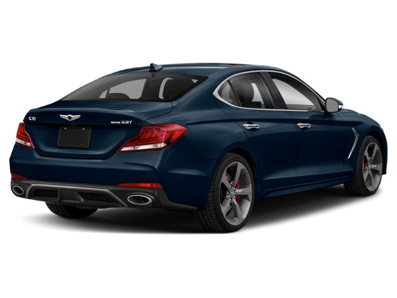 2019 Genesis G70 2.0T Elite Adriatic Blue Pearl  Shot 12
