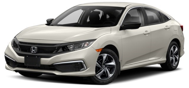 2020 Honda Civic Platinum White Pearl [White]