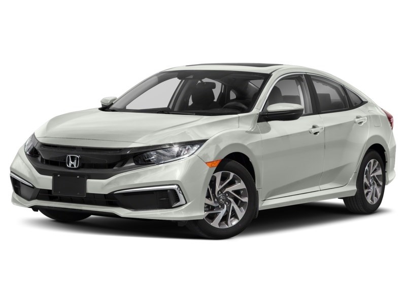 2021 Honda Civic EX CVT Platinum White Pearl  Shot 23