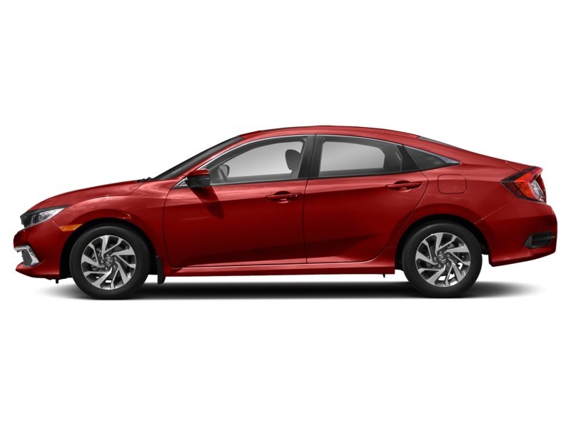2021 Honda Civic EX CVT Rallye Red  Shot 3