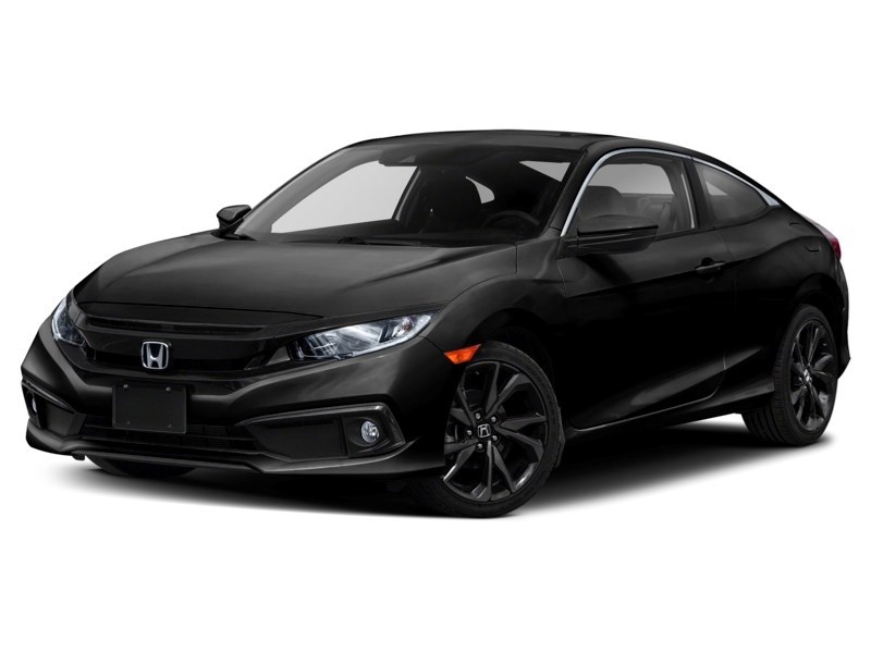 2020 Honda Civic Sport CVT Crystal Black Pearl  Shot 4