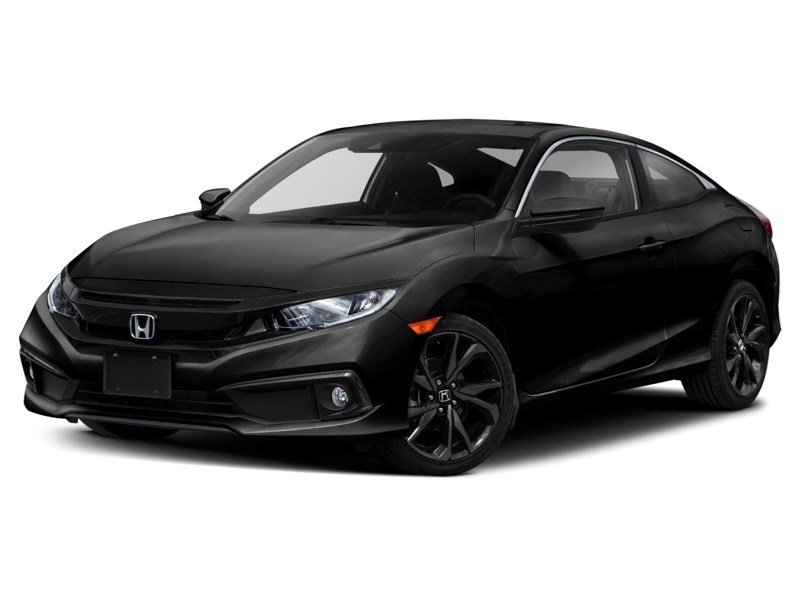 2020 Honda Civic Sport CVT Crystal Black Pearl  Shot 4