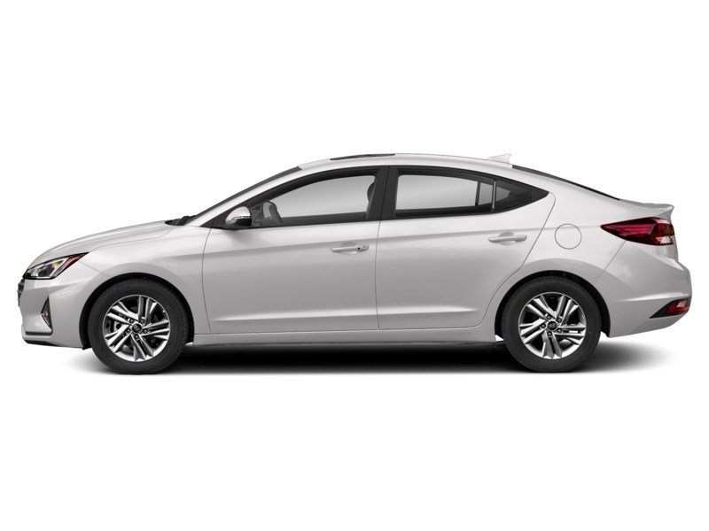 2019 Hyundai Elantra Preferred Auto w/Sun & Safety Package Polar White  Shot 3