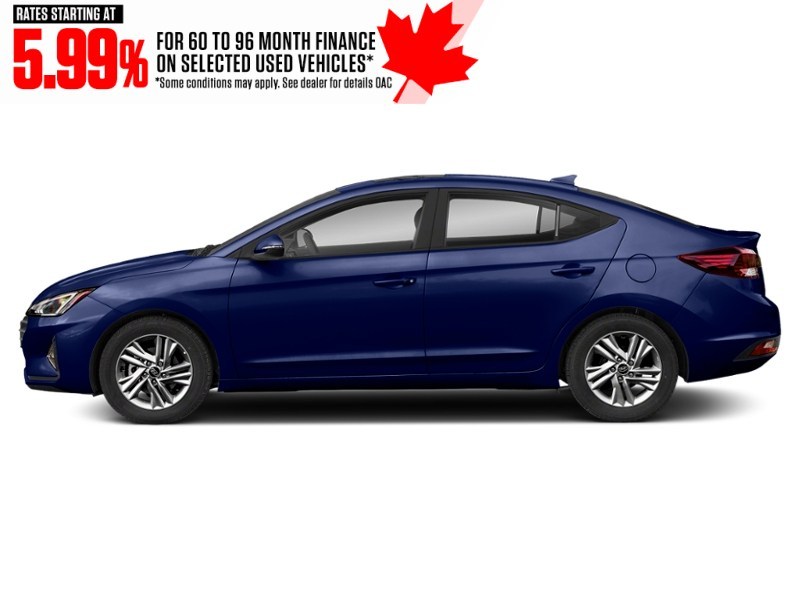 2020 Hyundai Elantra Preferred w/Sun & Safety Package IVT Intense Blue  Shot 3