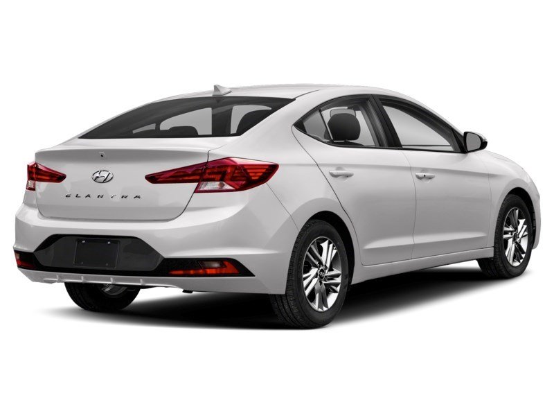 2019 Hyundai Elantra Preferred Auto w/Sun & Safety Package Polar White  Shot 2