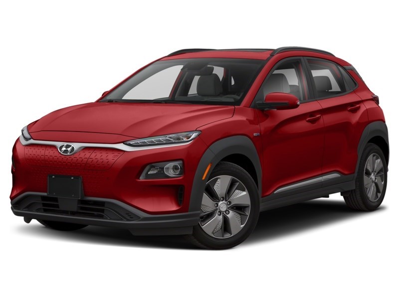 2021 Hyundai Kona Electric Ultimate FWD Pulse Red  Shot 4