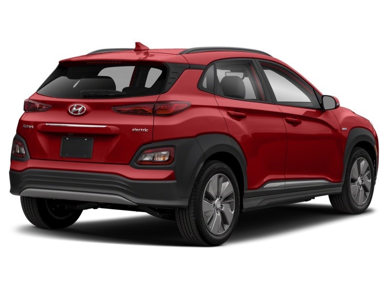 2021 Hyundai Kona Electric Ultimate FWD Pulse Red  Shot 2