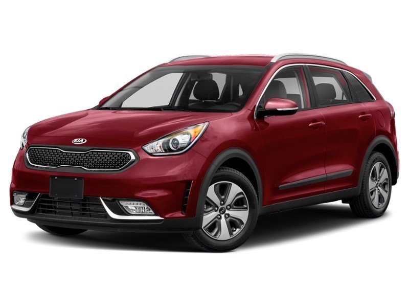 2018 Kia Niro EX Premium FWD Temptation Red Metallic  Shot 4