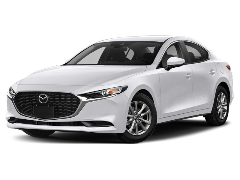2022 Mazda Mazda3 GS Auto FWD Snowflake White Pearl  Shot 2