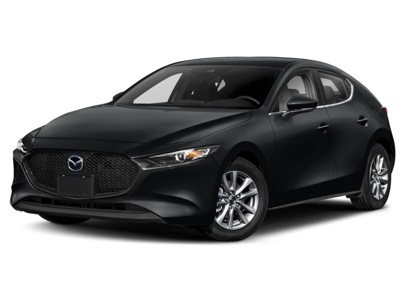 2021 Mazda Mazda3 Sport GS Auto FWD Jet Black Mica  Shot 1