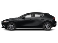 2021 Mazda Mazda3 Sport GS Auto FWD Jet Black Mica  Shot 3