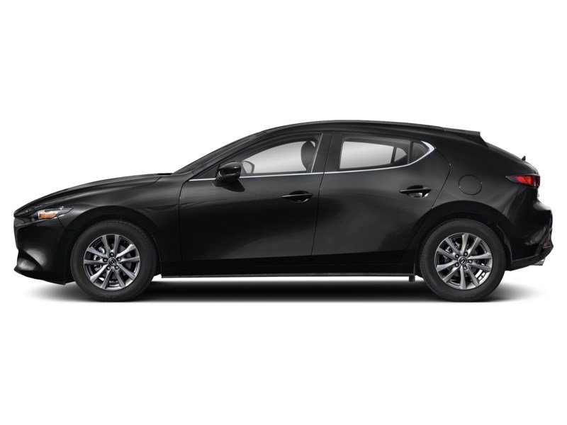 2021 Mazda Mazda3 Sport GS Auto FWD Jet Black Mica  Shot 3