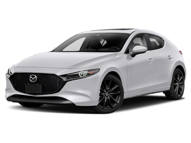 2020 Mazda Mazda3 Sport GT Auto FWD Snowflake White Pearl  Shot 2
