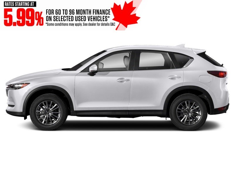 2021 Mazda CX-5 GS AWD Snowflake White Pearl  Shot 3