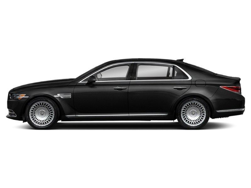 2022 Genesis G90 5.0 Prestige w/Multi-Spoke Wheel Vic Black  Shot 5