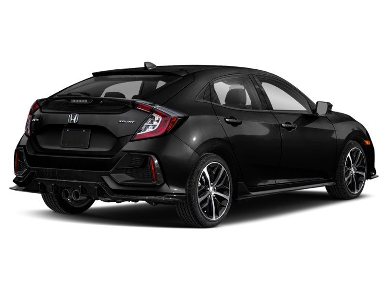 2020 Honda Civic Sport Manual Crystal Black Pearl  Shot 6