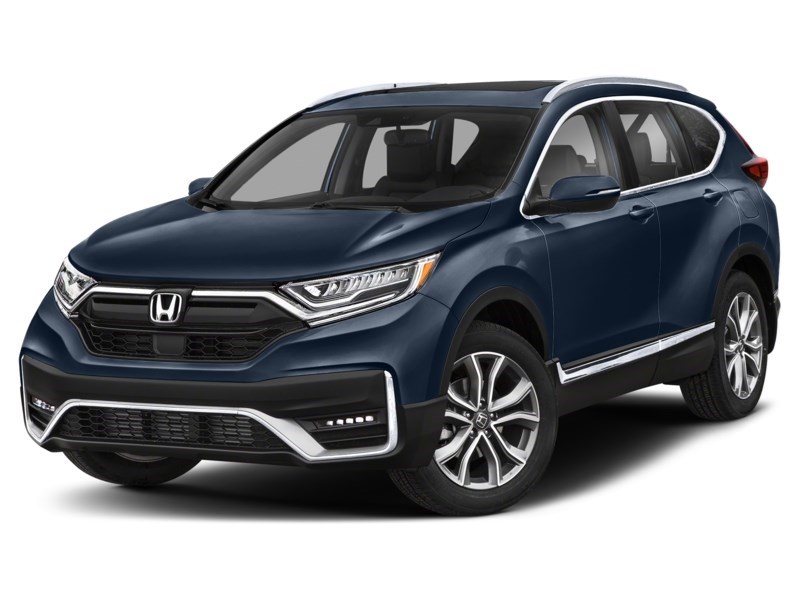 2020 Honda CR-V Touring AWD Obsidian Blue Pearl  Shot 10
